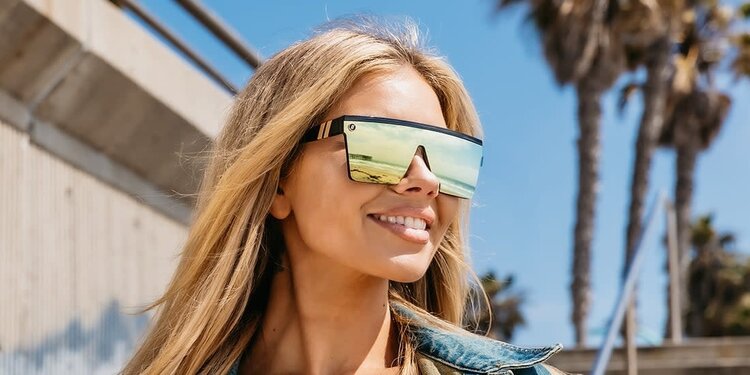 BLENDERS Blenders Providence Dx Black/Gold | Gold Yellow Polarized