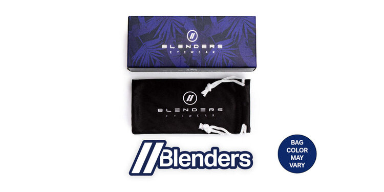BLENDERS Blenders Providence Dx Matte Black | Smoke Polarized
