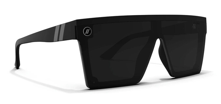 BLENDERS Blenders Providence Dx Matte Black | Smoke Polarized