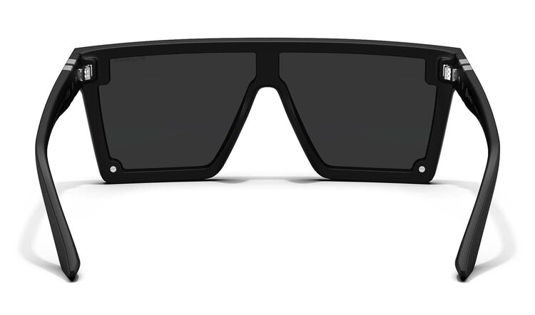 BLENDERS Blenders Providence Dx Matte Black | Smoke Polarized