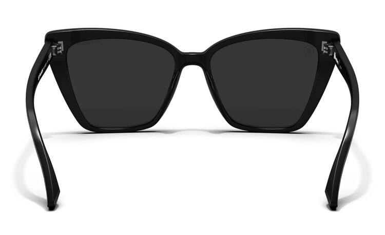 BLENDERS Blenders Isla Jet Black |  Smoke Polarized