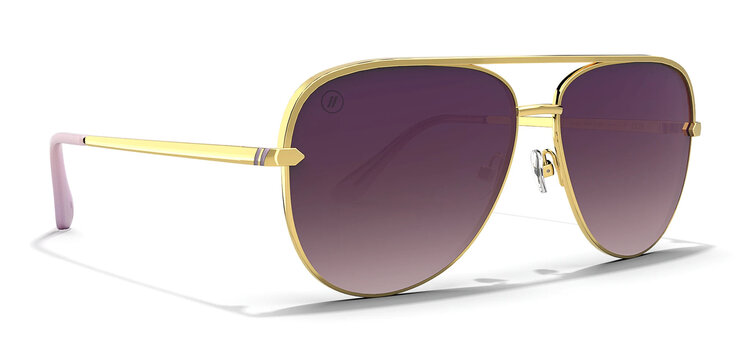 BLENDERS Blenders Shadow Lilac Lush Fade | Lavender Peach Fade Polarized