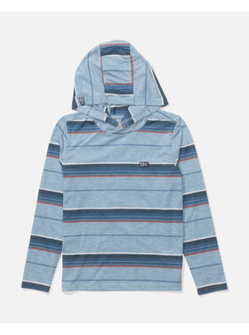 Salty Crew Salty Crew Seaway Uv Hoodie (Youth) | Mineral Blue