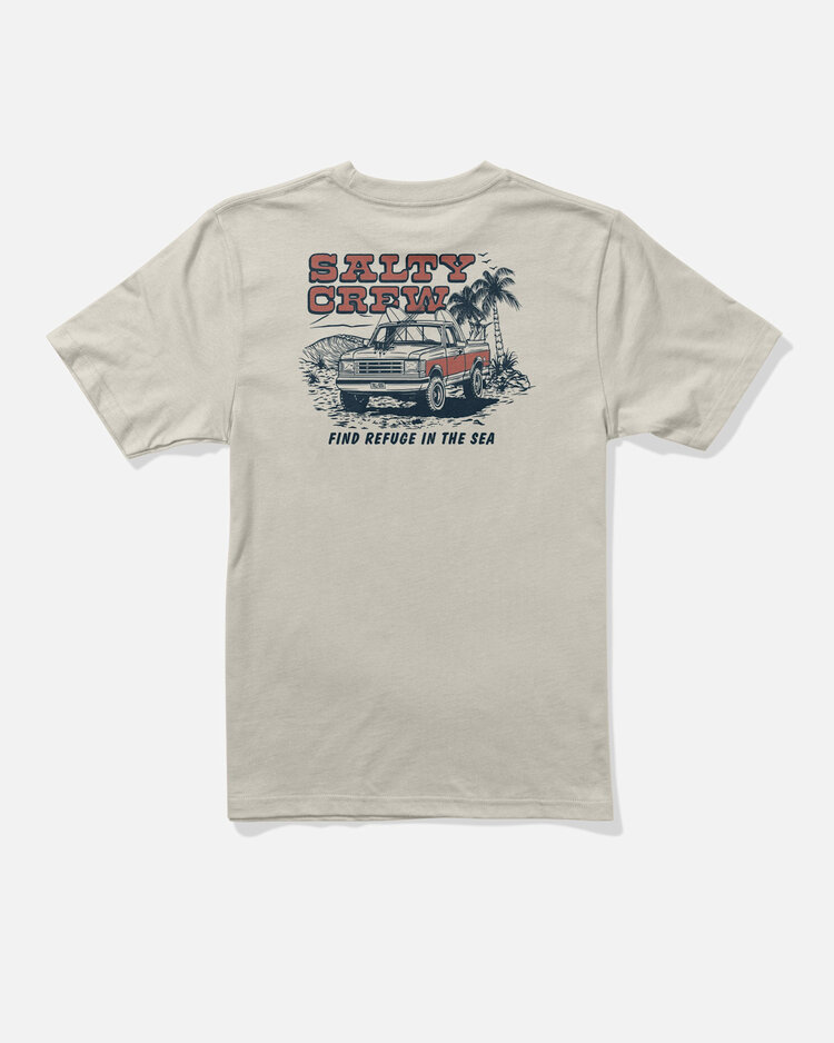 Salty Crew Salty Crew Truck Stop Ss Tee (Youth) | Bone