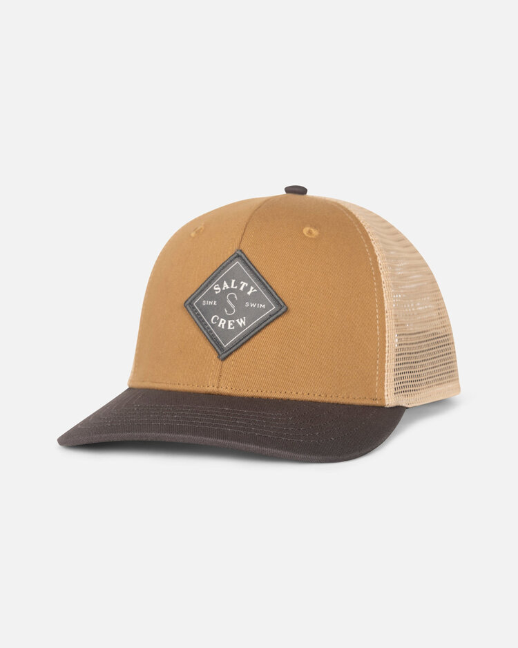 Salty Crew Salty Crew Sealine Trucker (Youth) | Bone Brown/Iron