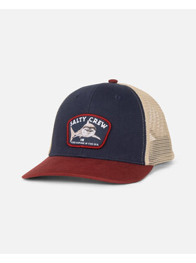 Salty Crew Salty Crew Lurking Trucker (Youth) | Navy/Red