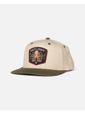 Salty Crew Salty Crew Tako Club Snapback (Mens) | Natural/Olive