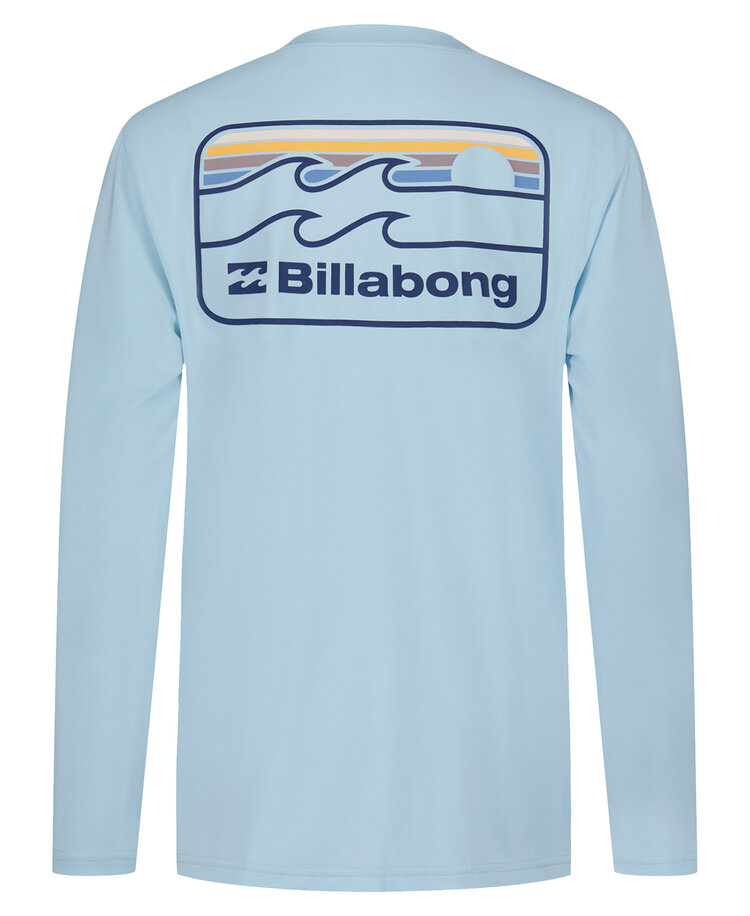 Billabong Billabong Runner Ls Surfshirt (Youth) | Mist Blue
