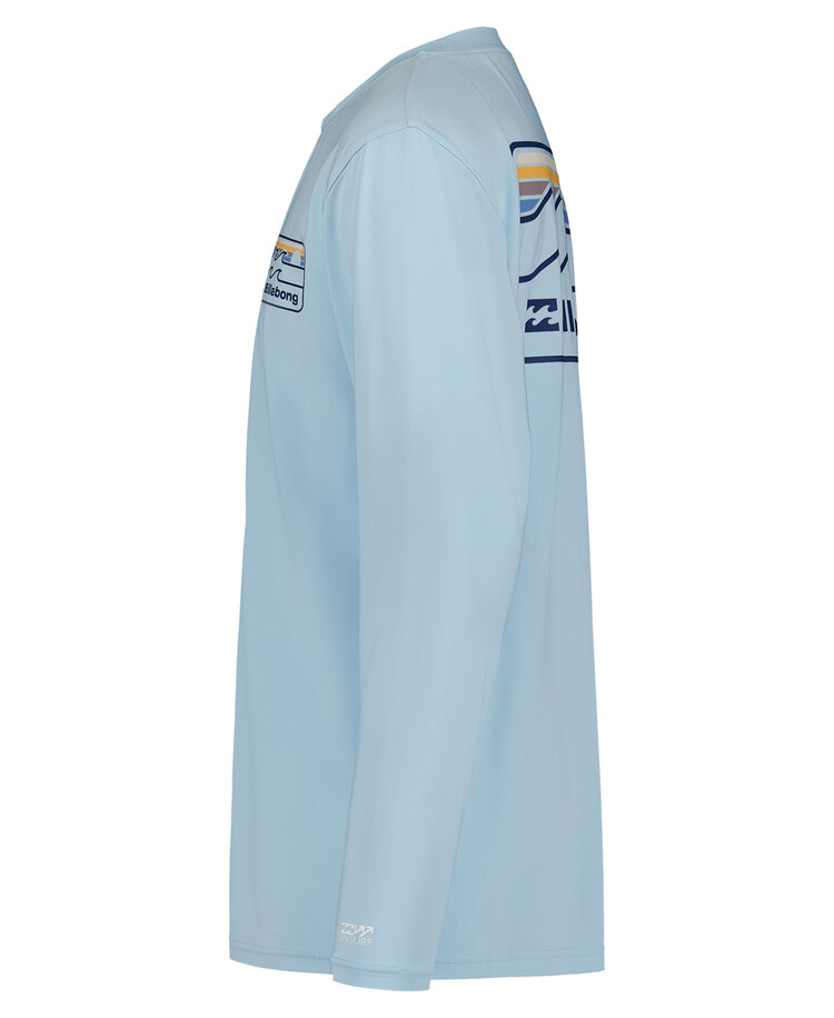 Billabong Billabong Runner Ls Surfshirt (Youth) | Mist Blue