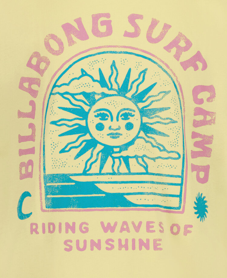 Billabong Billabong Camp Oversized T-Shirt (Youth) | Lemon Grass