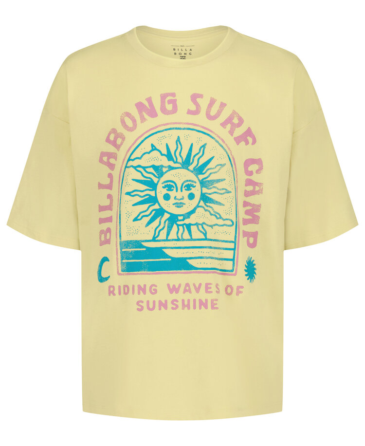 Billabong Billabong Camp Oversized T-Shirt (Youth) | Lemon Grass