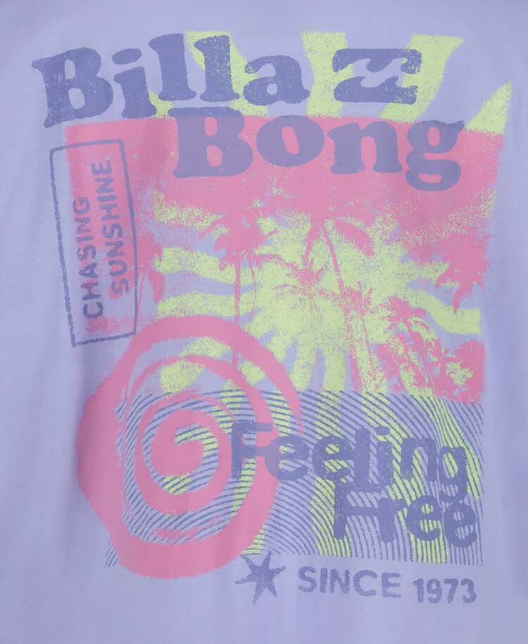 Billabong Billabong Sound Oversized T-Shirt (Youth) | Baby Lavender