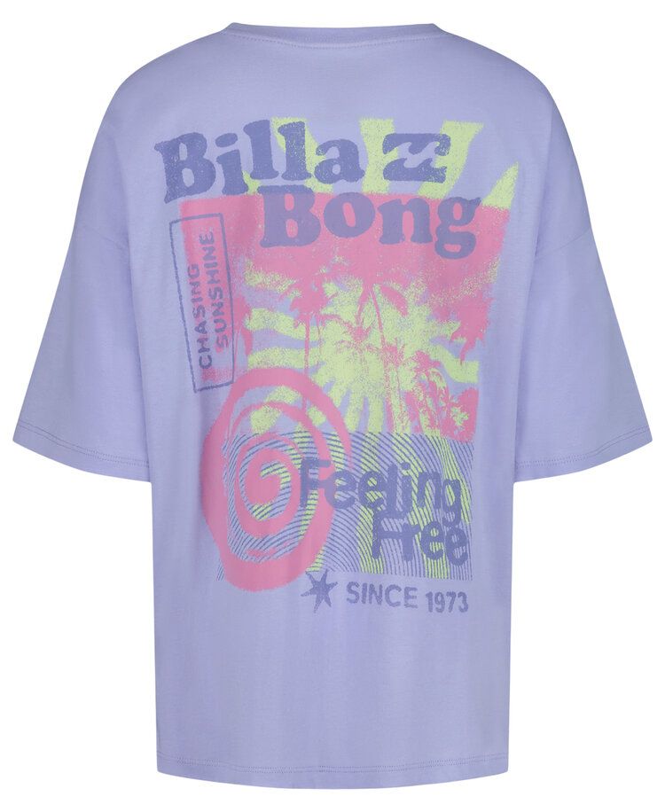 Billabong Billabong Sound Oversized T-Shirt (Youth) | Baby Lavender
