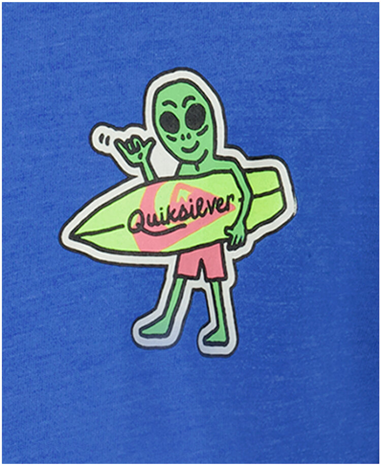 Quiksilver Quiksilver Sticker Ss (Youth) | Nebulas Blue Heath
