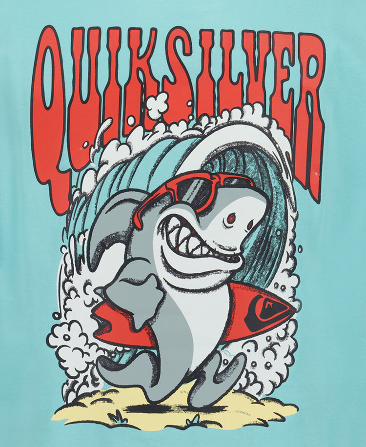 Quiksilver Quiksilver Shark Run Ss (Youth) | Angel Blue