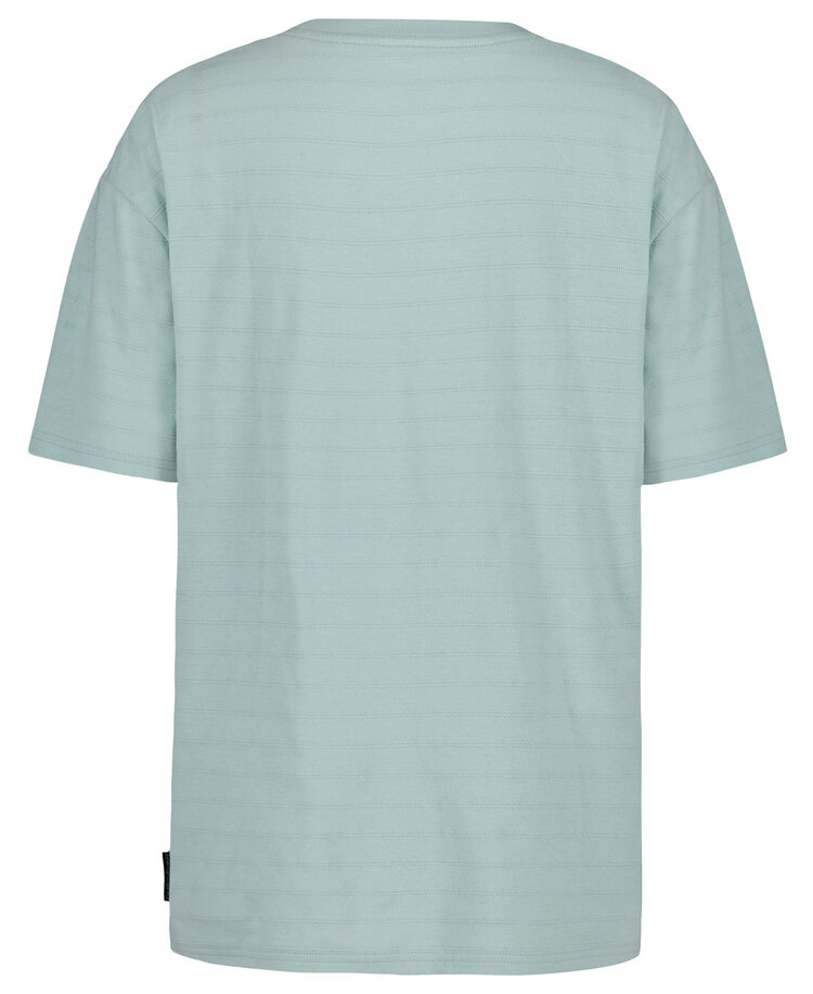 Quiksilver Quiksilver Textured Stripe Ss (Youth) | Blue Haze