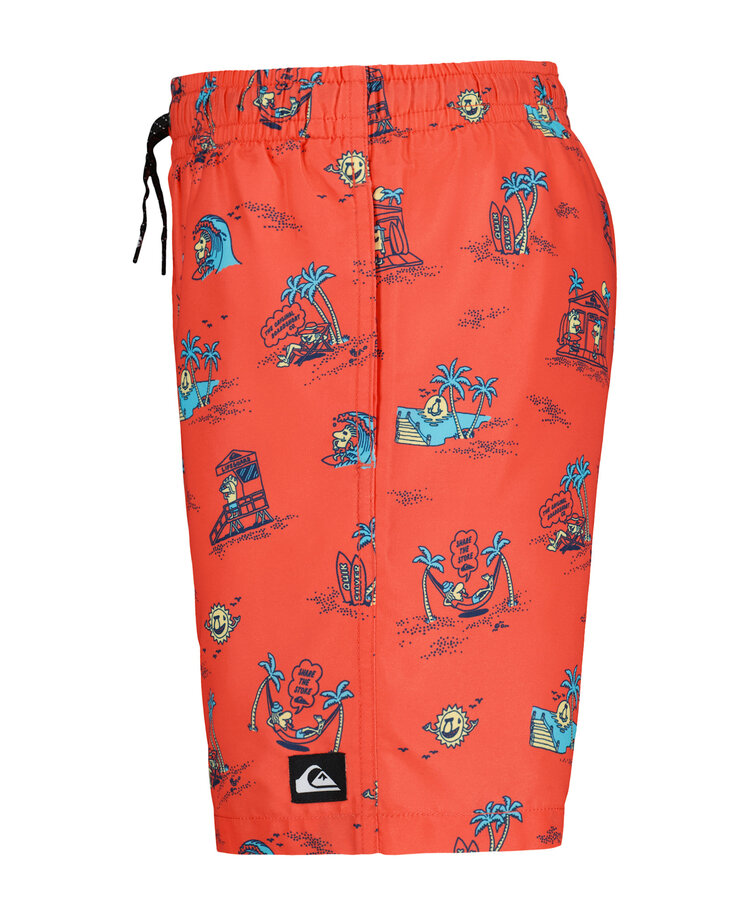 Quiksilver Quiksilver Everyday Mix Volley (Youth) | Hot Coral