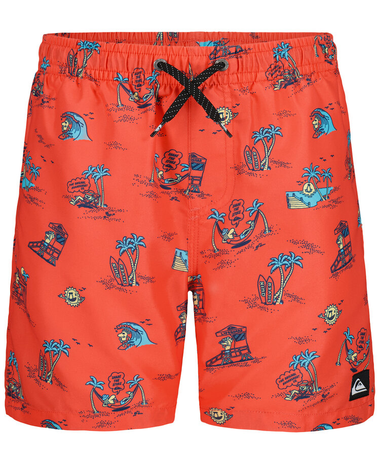 Quiksilver Quiksilver Everyday Mix Volley (Youth) | Hot Coral