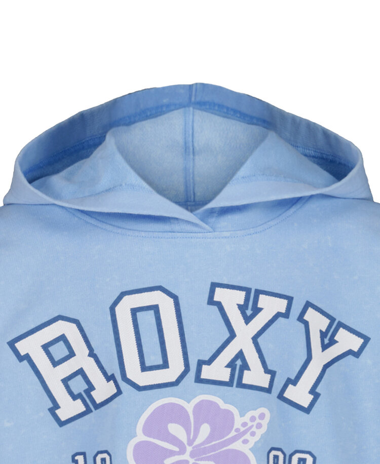 Roxy Roxy Aloha Oversized Hoodie (Youth) | Airy Blue