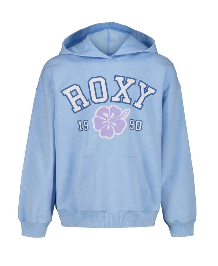 Roxy Roxy Aloha Oversized Hoodie (Youth) | Airy Blue