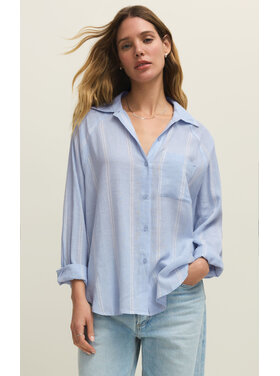 Z Supply Z Supply The Perfect Line Top | Blue Light