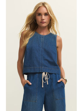 Z Supply Z Supply Sun Seeker Denim Tank | Deep Water