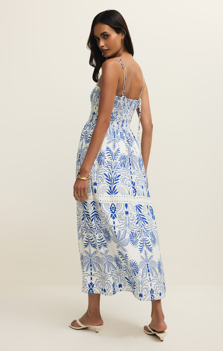 Z Supply Z Supply Nadine Palm Maxi Dress | Nautical