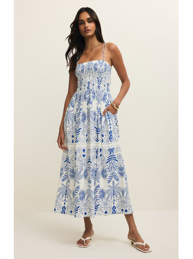 Z Supply Z Supply Nadine Palm Maxi Dress | Nautical