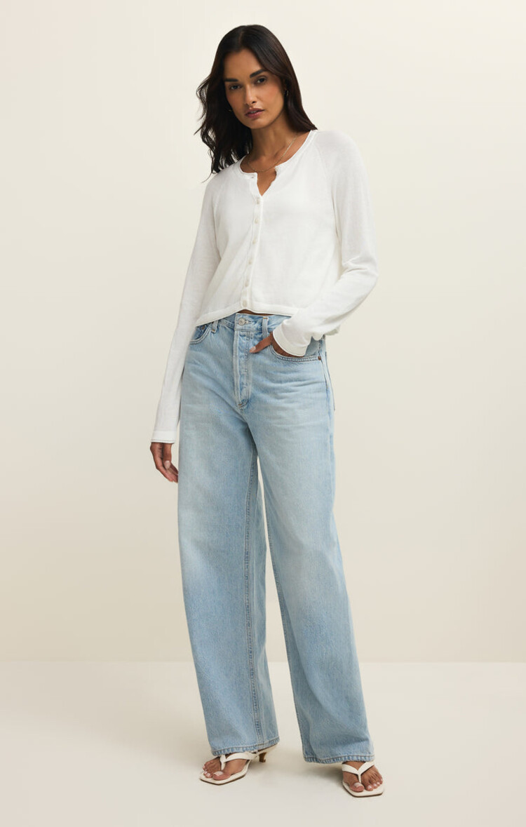 Z Supply Z Supply The Perfect Layer Cardigan | White