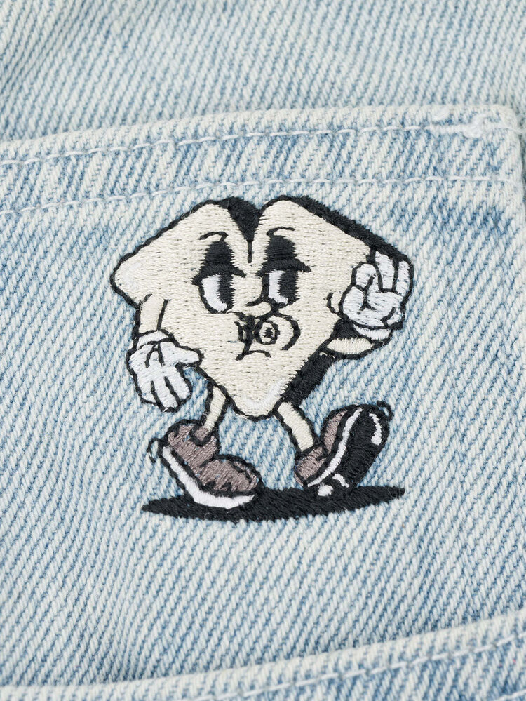 Loviah Loviah Jhorts (Mens) | White/Blue Wash