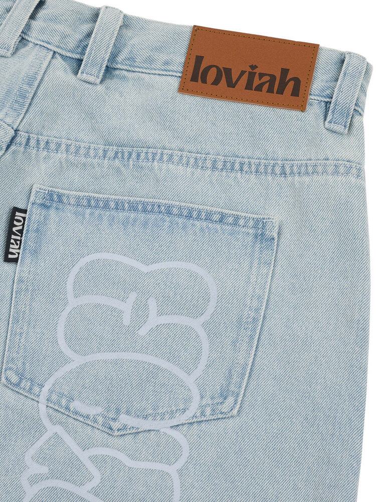 Loviah Loviah Jhorts (Mens) | White/Blue Wash