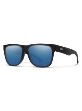 Smith Smith Lowdown 2 Matte Black | ChromaPop Polarized Blue Mirror