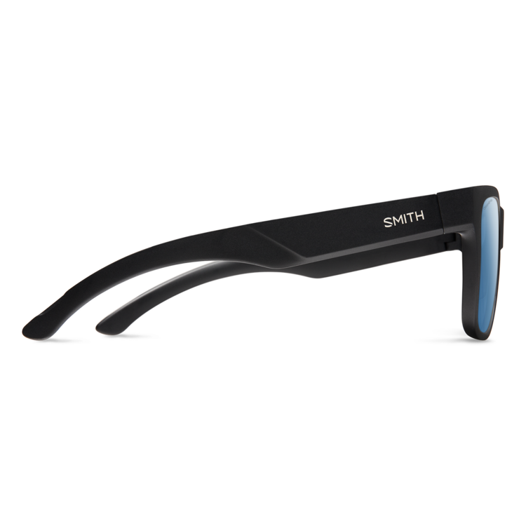 Smith Smith Lowdown 2 Matte Black | ChromaPop Polarized Blue Mirror