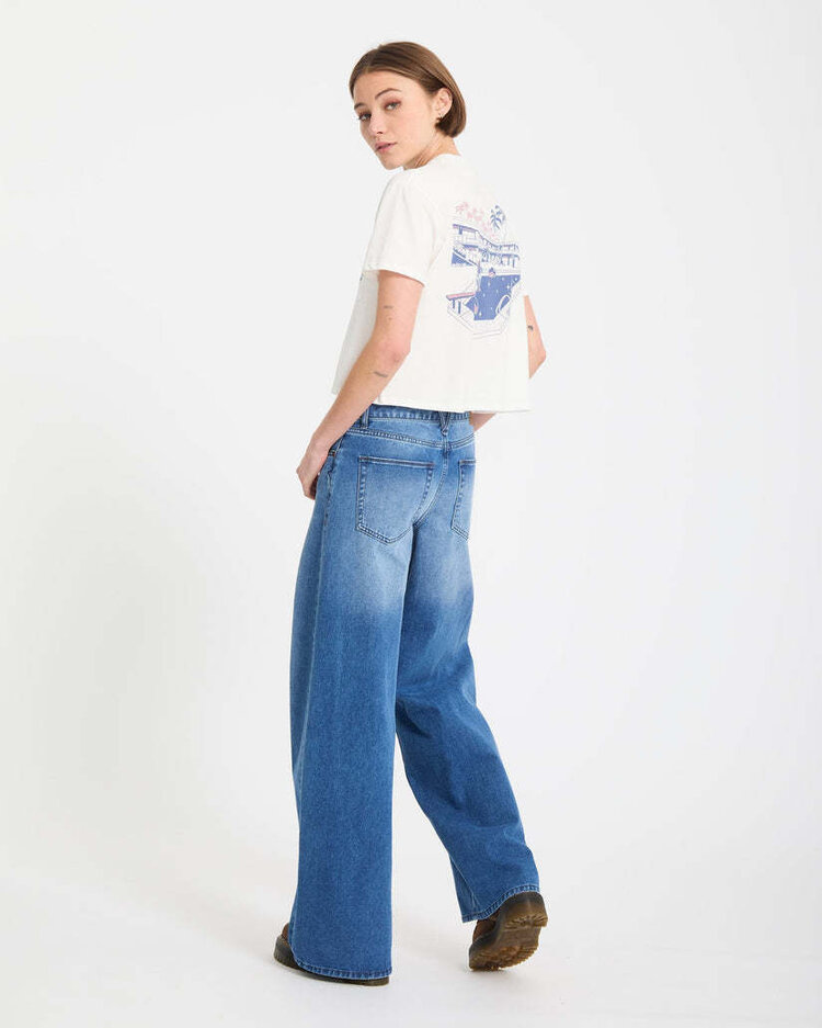 Volcom Volcom Pocket Dial Tee (Womens) | Vintage White