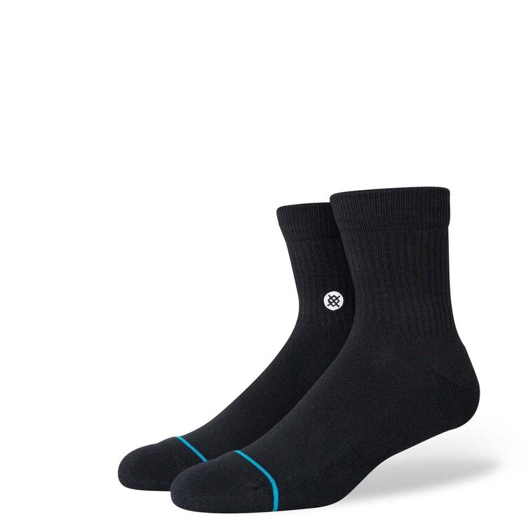 STANCE Stance Stp Icon Quarter-3Pk (Mens) | Black