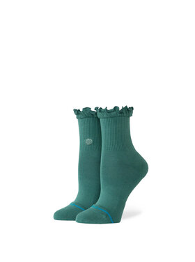 STANCE Stance Ruffle Icon Quarter (Womens) | Teal