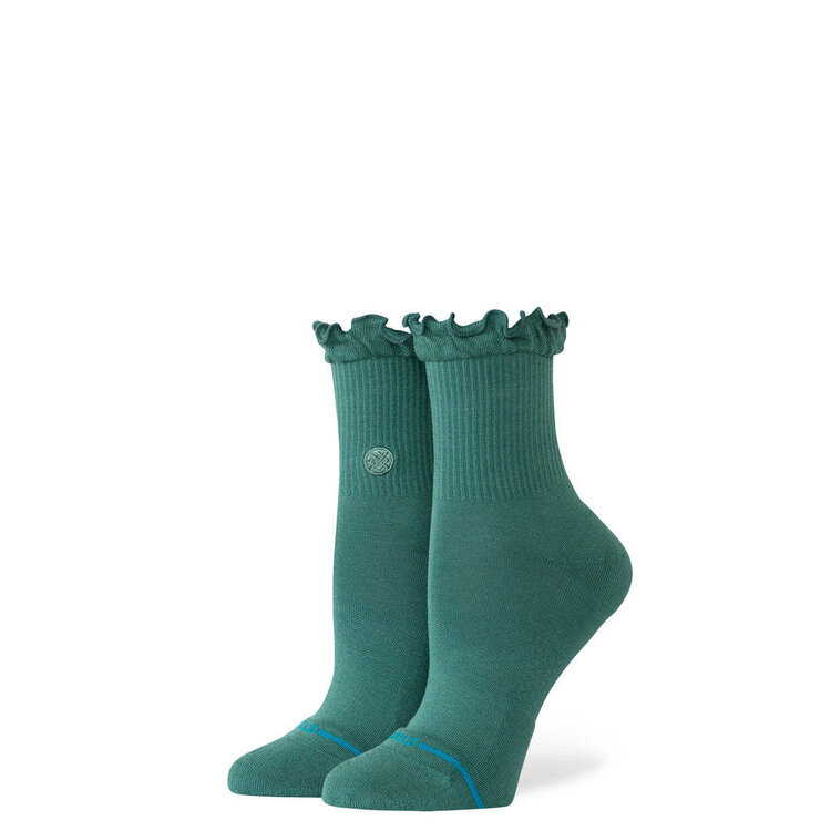 STANCE Stance Ruffle Icon Quarter (Womens) | Teal