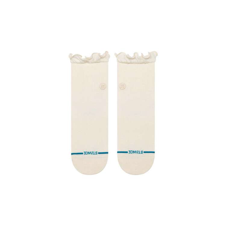 STANCE Stance Ruffle Icon Quarter (Womens) | Ivory