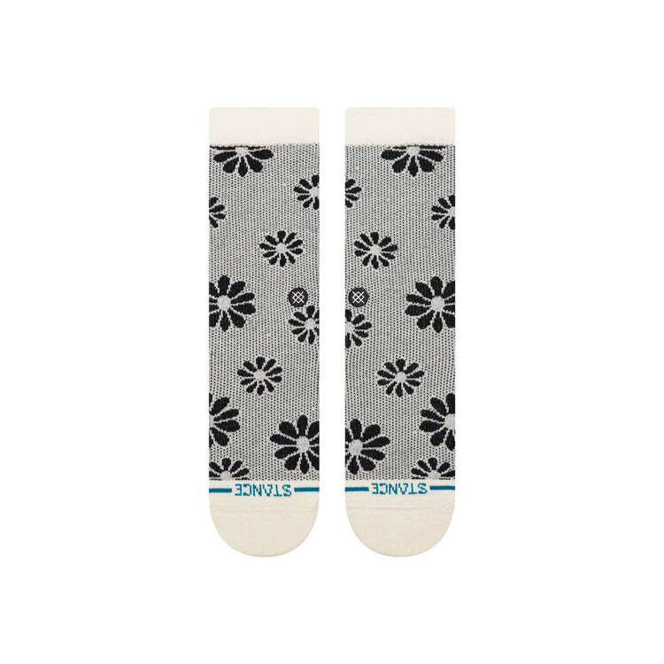 STANCE Stance Floral Stitch Crew (Womens) | Ivory