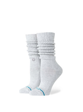 STANCE Stance Icon Slouch Crew (Womens) | Heather Grey