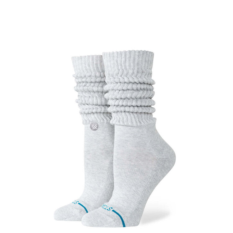 STANCE Stance Icon Slouch Crew (Womens) | Heather Grey