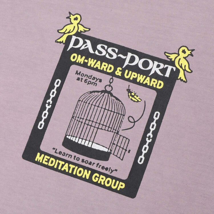 Passport Transcendental Organic Cotton Tee (Mens) | Dusty Lilac