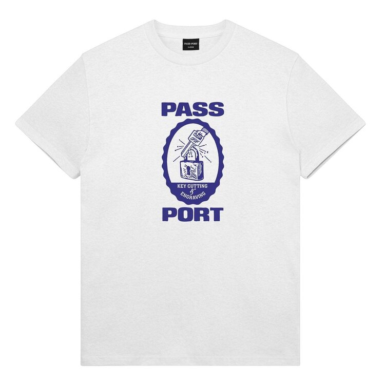 Passport Hercu~locks Tee (Mens) | White