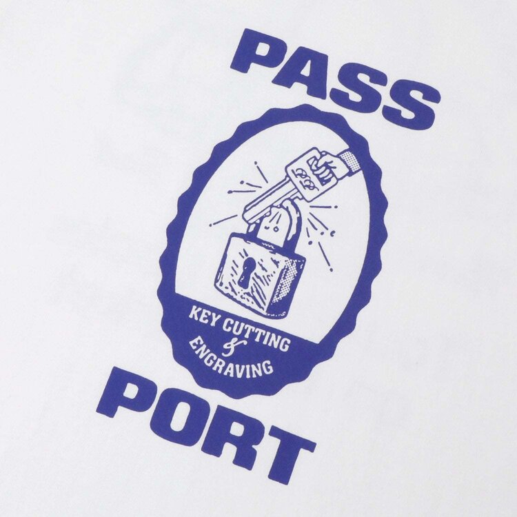 Passport Hercu~locks Tee (Mens) | White