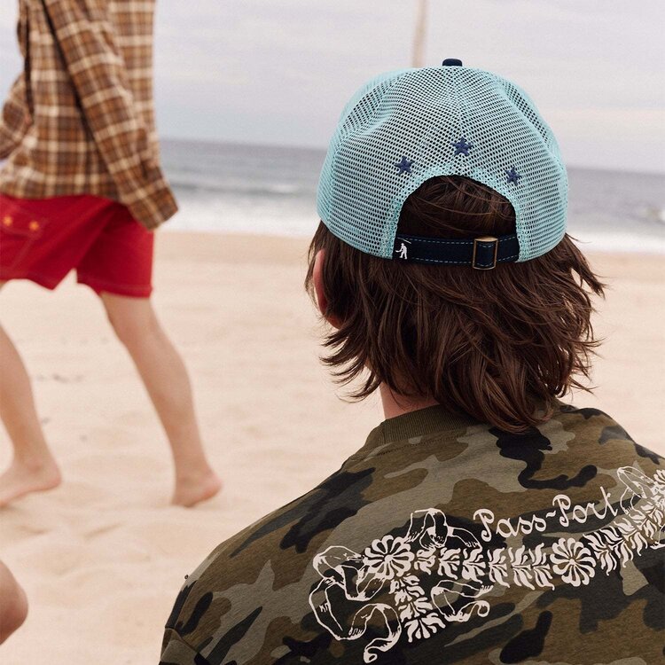 Passport Seafood Staff Packers Trucker (Mens) | Navy