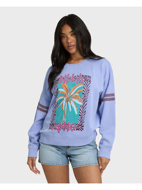 Billabong Billabong Echo Crew Fleece (Womens) | Twilight Blue
