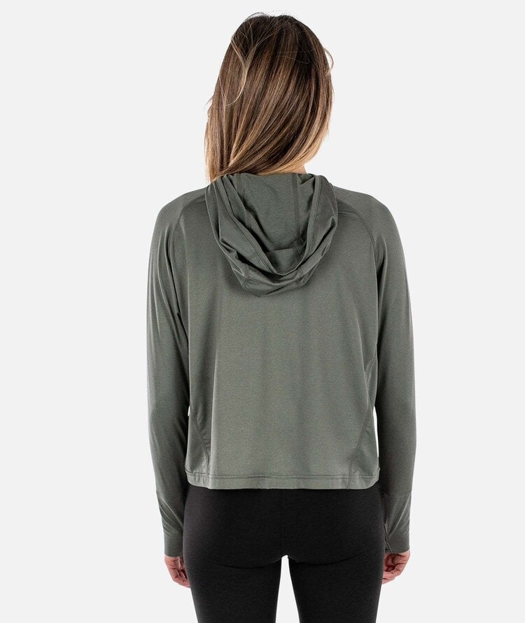 Jetty Jetty Sadie Performance Uv Hoodie (Womens) | Agave