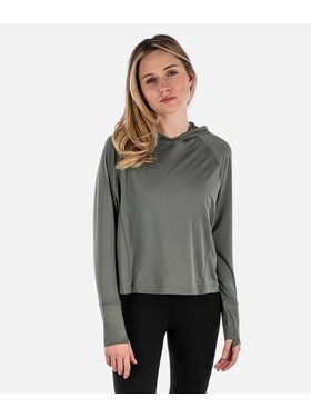 Jetty Jetty Sadie Performance Uv Hoodie (Womens) | Agave