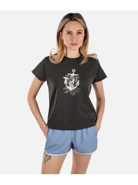 Jetty Jetty Low Tides Lo-Fi Boyfriend Tee (Womens) | Black