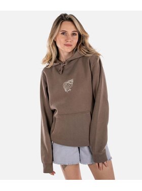 Jetty Jetty Mollusca Hoodie (Womens) | Brown
